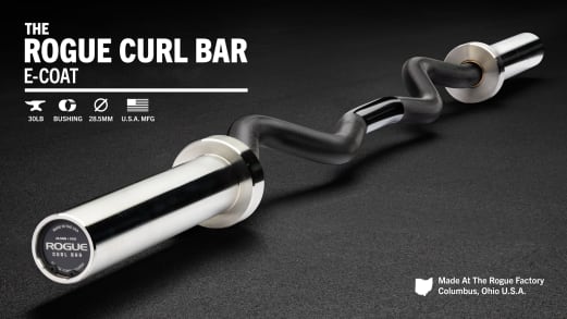 ウエイトトレーニング ROGUE CURL BAR - CERAKOTE Rogue Curl Bar | Rogue Fitness Canada